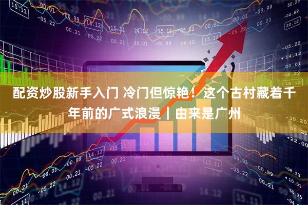 配资炒股新手入门 冷门但惊艳！这个古村藏着千年前的广式浪漫｜由来是广州